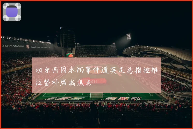 切尔西因水瓶事件遭英足总指控维拉替补席成焦点